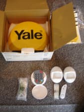 Image of Yale HSA Essentials 5 Piece White Wireless Alarm Kit (Opened never used)