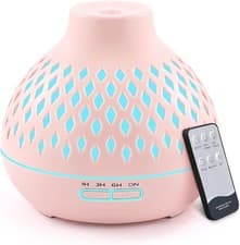 Image of 400ML Essential Oil Diffuser, Scent Diffuser with Remote Control, Cool Mist Arom