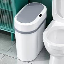 Image of 12L Automatic Trash Can Smart Motion Sensor Waste Bin Rubbish Kitchen Trashcan