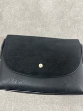 Image of Accessorize Black Cross Body Bag With Rope Handle.brand New Great Condition