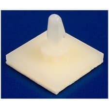 Image of R-TECH 524362 Self Adhesive Nylon PCB Pillars 5.5mm - Pack Of 50