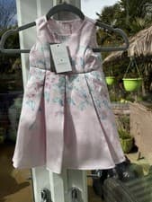 Image of BNWT MONSOON Party Perfect Duchess Butterfly Occasion Summer Dress 6 12 Months