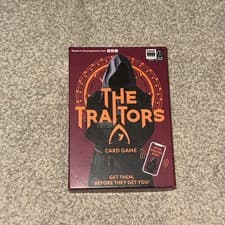 Image of New, Sealed The Traitors Card Game - BBC - 2023 - Ginger Fox Games - Complete