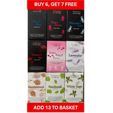 Image of STAMFORD INCENSE CONES BUY 6 GET 7 FREE, ADD 13 TO BASKET, MIX AND MATCH