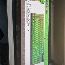 Image of Razer BlackWidow V4 X Mechanical Gaming Keyboard: Green Switches Tactile & Click