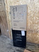 Image of iCandy Lime carrycot and pushchair complete bundle - Charcoal Brand New