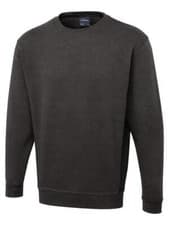 Image of Tow tone sweatshirts Uneek Unisex contrast color winter sweatshirt jumper UC217