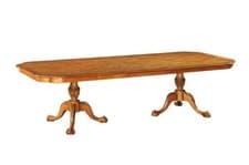 Image of Walnut Extending Dining Table | 1 leaf | Seats 10 -12 | Hampton Range NEW H3058
