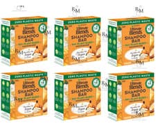 Image of 6 x Garnier Ultimate Blends Shampoo Bar Argan & Camellia For Weak, Dull Hair 60G