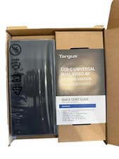 Image of Targus USB-C Universal Dual Video 4K Docking Station - Black DOCK180EUZ