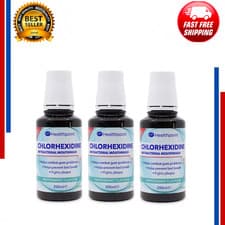 Image of Healthpoint Chlorhexidine Antibacterial Mouthwash 200ml – Gum & Oral Care