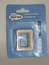 Image of Chef Aid Stainless Steel Blades Bean Slicer Pk2