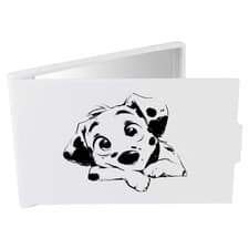 Image of 'Cute Dalmation Puppy Front View' Compact Makeup Mirror (CM00048719)