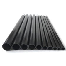 Image of OD 5-18mm Pipe Round Carbon Fiber Tube Solid Matte Surface DIY Length 250mm