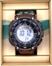 Image of CASIO PRO TREK PRG-340L-5JF Climber Line Solar Outdoor Resin Digital Men Watch