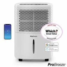 Image of ProBreeze Pro Breeze 12L Smart Dehumidifier PB-D-06W-W-UK