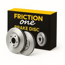 Image of 2x Friction One Brake Disc Front Vented For Chevrolet Trax Opel Mokka X Vauxhall