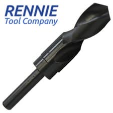 Image of HSS Blacksmith Drill Bit - All Metric Sizes 13.5mm - 40mm. Reduced Shank Drills