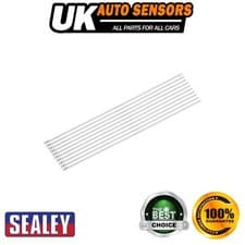 Image of Sealey Stainless Steel Cable Tie 200mm x 4.6mm Pack of 100 CTSS200