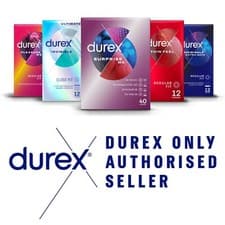 Image of Durex All Types Thin Feel Extended Pleasure Me Intense Surprise Me Condoms