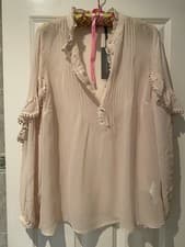 Image of Mint Velvet New Shirt, L, Pale Pink