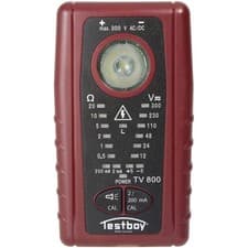 Image of Testboy Continuity Tester CAT III 300V LED Torch Voltage Sensor