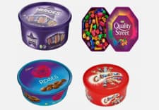 Image of Celebration, Heroes, Roses, Quality Street Toblerone Chocolates Tub/Tin/Pouch