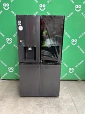 Image of LG InstaView™ American Fridge Freezer No Frost - Black - E GMK960EV2E #LF125042