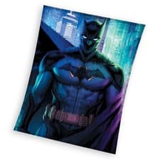 Image of DC Comics Batman Blanket 150 x 200 cm Large Coral Fleece Blanket