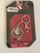 Image of Star Wars (Disney) Genuine Licensed BB-8 Keyring Key Chain UK