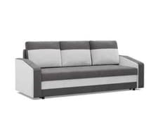 Image of ORION A Sofa Bed with Storage Pull-Out Guest Bed Compact Modern Upholstered