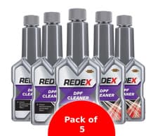 Image of Redex DPF Diesel Particulate Filter Cleaner, Clears Soot Fast - Pack of 5