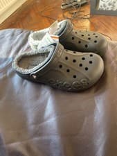 Image of Crocs Classic Lined Clog Comfortable Footwear – UK 9 Men’s / 11 Women