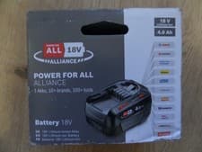 Image of Genuine Bosch PBA 18V 4.0Ah Li-Ion Power for All Battery New & Sealed