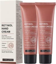 Image of Retinol Hand Cream Anti Aging, Hand Cream For Very Dry Hands, Firming & Moistur
