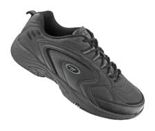 Image of Hi Tec Mens Blast Black Lace Up Sports Gym Trainers