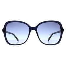 Image of Calvin Klein Sunglasses CK19561S 410 Milky Navy Blue Gradient