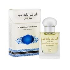 Image of Al Haramain WHITE OUD fragrance for unisex 15ML long lasting, Alcohol free