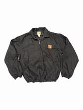 Image of Carhartt Men's Canvas Bomber Jacket Black Size Small Brand New Coat
