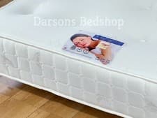 Image of Hilton Gas Lift Ottoman Storage chesterfield Wing Bed Frame in Plush Velvet