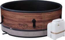 Image of Round Bubble Spa MSpa FRAME DUET-ECO DWF (6 Bathers), without Ozone Hot Tub Spa