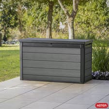 Image of [CLEARANCE SALE] Keter Cortina 757 Litre (200 Gallon) Outdoor Storage Deck Box