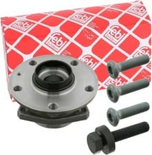 Image of Front Wheel Bearing Kit - Integrated Hub Assembly, for VW Audi Seat Skoda