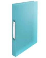 Image of Esselte A4 Ring Binder – Blue, 25mm Spine, 140 Sheet Capacity