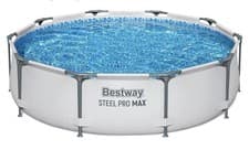 Image of Bestway Steel Pro MAX Round Above Ground Pool with Filter Pump-SEALED