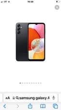 Image of Samsung Galaxy A14 4/64 GB unlocked brand new boxed black