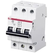 Image of ABB 2CDS253001R0105 S203-B10 Circuit Breaker 3-Pole 10A 230/400V