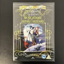 Image of The Nightmare Before Christmas (Special Edition) [1994] new sealed uk dvd