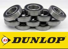 Image of HIGH QUALITY DUNLOP 6200 - 6209 2RS BALL BEARINGS RUBBER SEALED PACKS OF 10