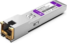 Image of 1000BASE-T SFP Transceiver, SFP to RJ45, 1.25G Copper SFP to Ethernet Module